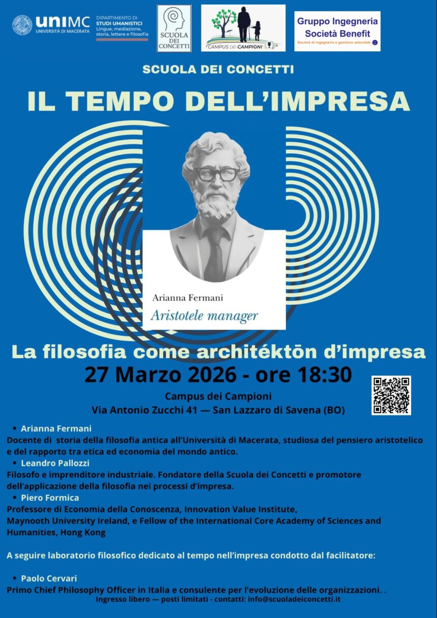 E’ tempo di impresa: verso una nuova ontologia del lavoro